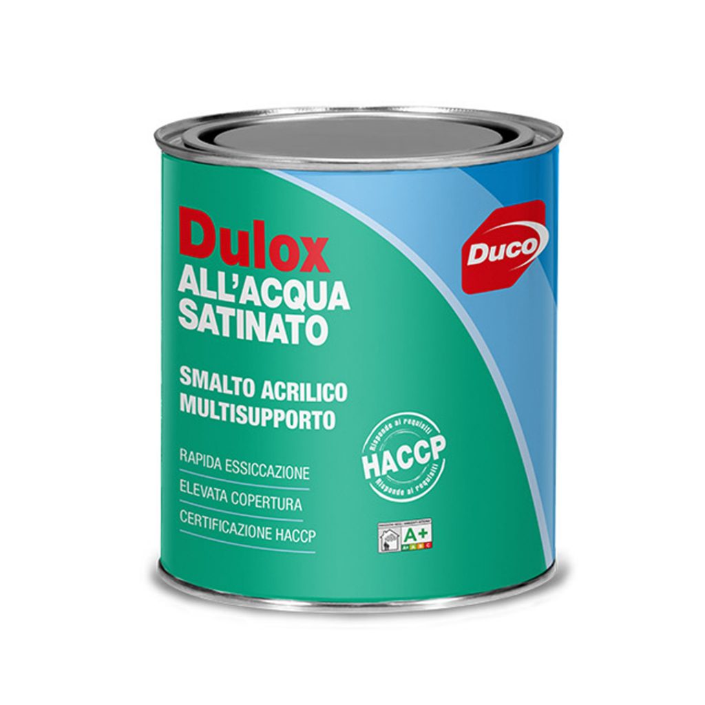 Dulox Smalto all'acqua brillante Ferramenta Conca d'Oro