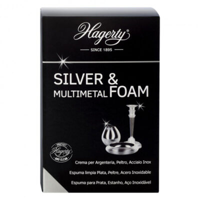 Hagerty – Silver & Multimetal Foam: pulitore per argento, metalli, peltro e acciaio