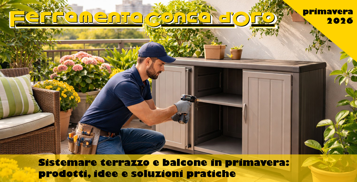 Al momento stai visualizzando Sistemare terrazzo e balcone: prodotti, idee e soluzioni pratiche